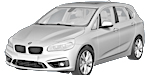 BMW F45 U0002 Fault Code